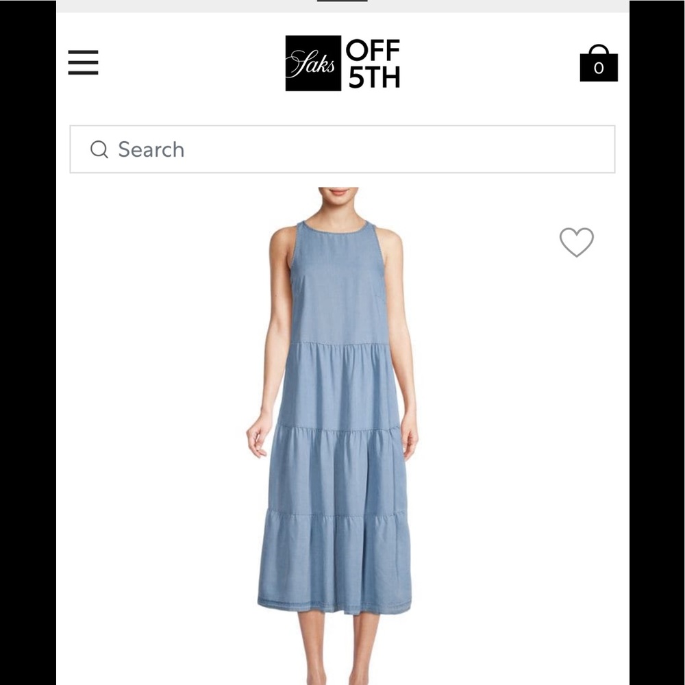 NWT Heroes& Dreamers - coral tiered cotton gauze dress